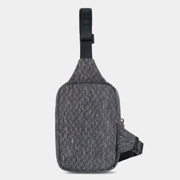 Travelon Anti-Theft Greenlander Compact Sling - Diamond Ash/NWT - Picture 2 of 16